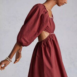 Scalloped Mini Dress